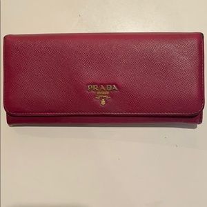 Prada Saffiano Leather Wallet